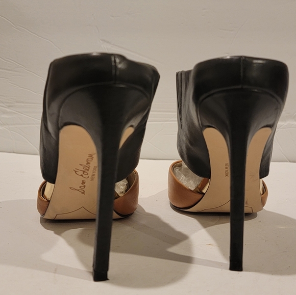 Sam Edelman "Monroe" Two Tone Stiletto Mules size 7.5 - Picture 6 of 9